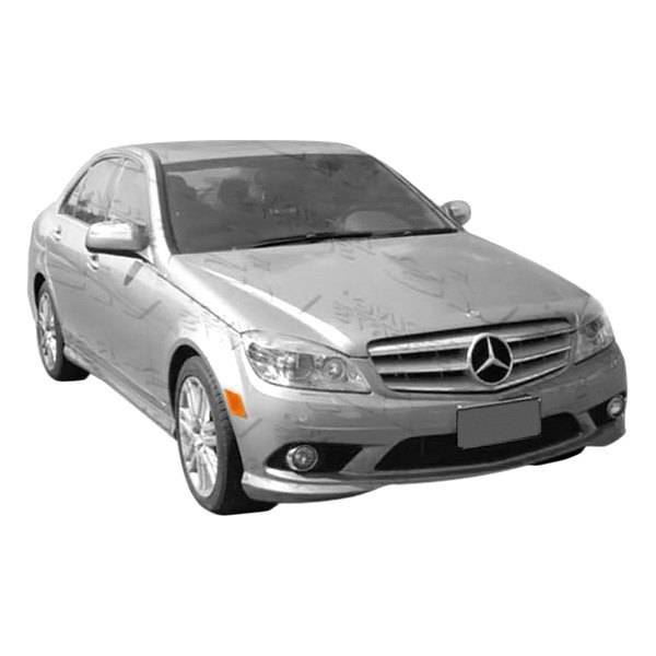 2008-2011 Mercedes C Class W204 4 doors EURO TECH Style FRP Primer Full Kit-1