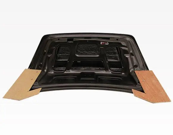 2008-2012 Mercedes C Class 4 doors OEM Style Carbon Fiber Black Trunk-6