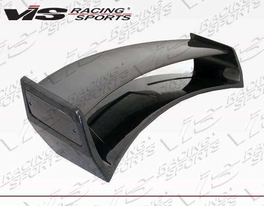 2008-2012 Mercedes C Class W204 4 doors FRP Carbon Fiber Black Spoiler-3
