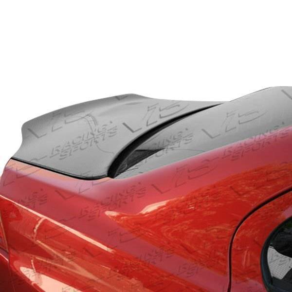 2008-2017 Mitsubishi EVO 10 4 doors DEMON Style Carbon Fiber Black Trunk-3