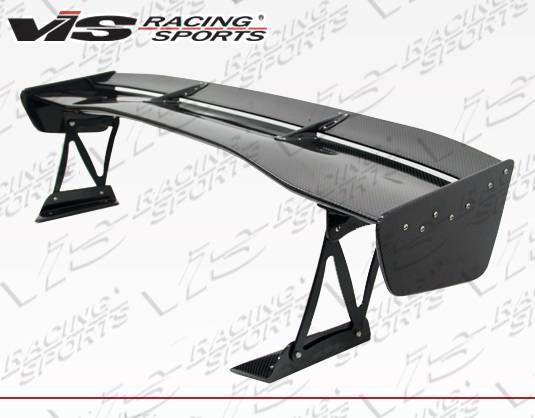 2008-2015 Mitsubishi EVO 10 4 doors Carbon Fiber Black Spoiler-2