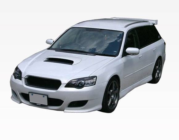 2008-2009 Subaru Legacy 4 doors FRP Primer Front Bumper-1