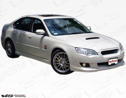 2008-2009 Subaru Legacy 4 doors M Tech Style FRP Primer Side Skirts-1