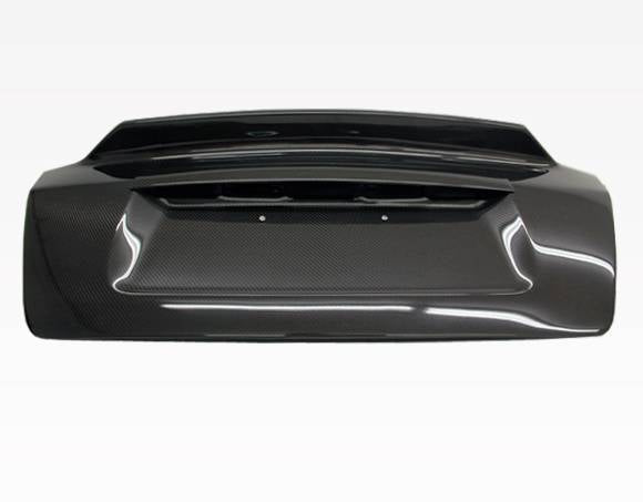 2008-2014 Subaru WRX 4 doors DEMON Style Carbon Fiber Black Trunk-2