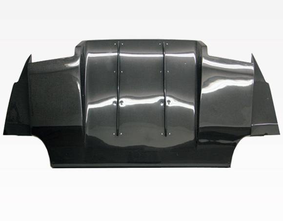 2008-2014 Subaru WRX 4 doors Carbon Fiber Black Diffuser-4