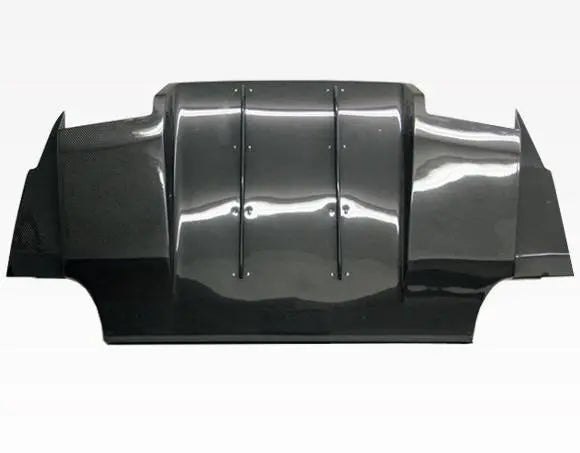 2008-2014 Subaru WRX 4 doors Carbon Fiber Black Diffuser-4