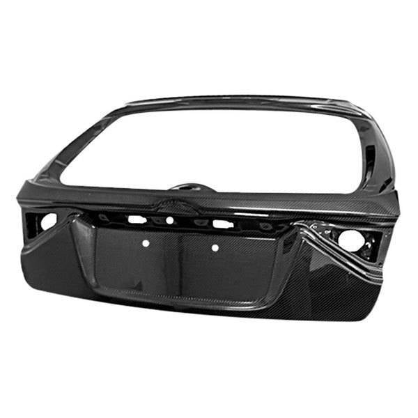 2008-2014 Subaru WRX Hatchback OEM Style Carbon Fiber Black Trunk-1