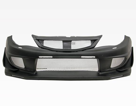 2008-2014 Subaru WRX Hatchback VTX Style FRP Primer Front Bumper-1
