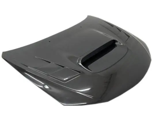 2008-2014 Subaru WRX Hatchback 4 doors TERMINATOR Style Carbon Fiber Black Hood-1