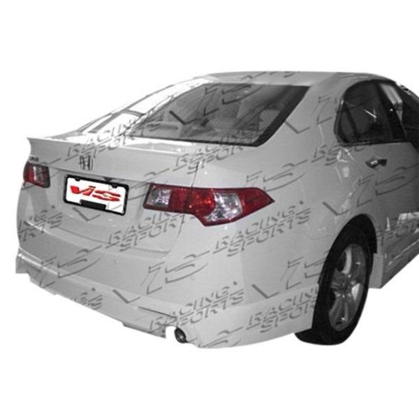 2009-2010 Acura TSX 4 doors TECHNO R Style FRP Primer Full Kit-2