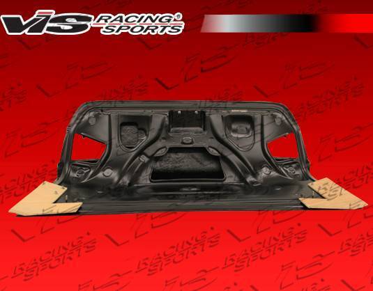 2009-2012 Audi A4 4 doors OEM Style Carbon Fiber Black Trunk-4