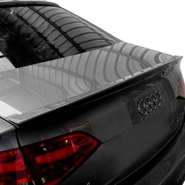 2009-2012 Audi A4 4 doors R Tech Style POLYURETHANE Black Spoiler-2