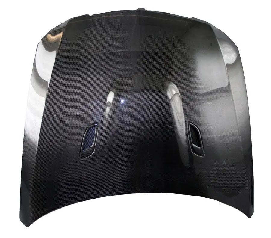 2009-2011 BMW 3 SERIES E90 M3 4 doors M3 Style Carbon Fiber Black Hood-1