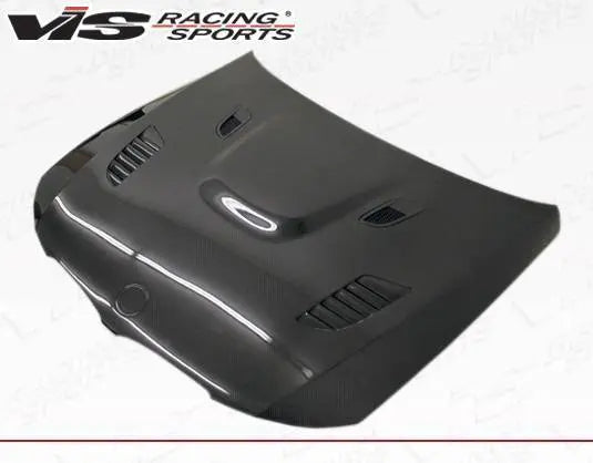 2009-2011 BMW 3 SERIES E90 4 doors XTS Style Carbon Fiber Black Hood-1
