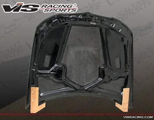 2009-2011 BMW 3 SERIES E90 4 doors XTS Style Carbon Fiber Black Hood-3