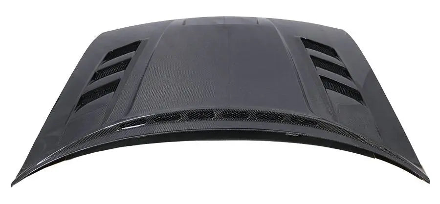 2008-2022 Dodge Challenger 2 doors TERMINATOR Style Carbon Fiber Black Hood-4