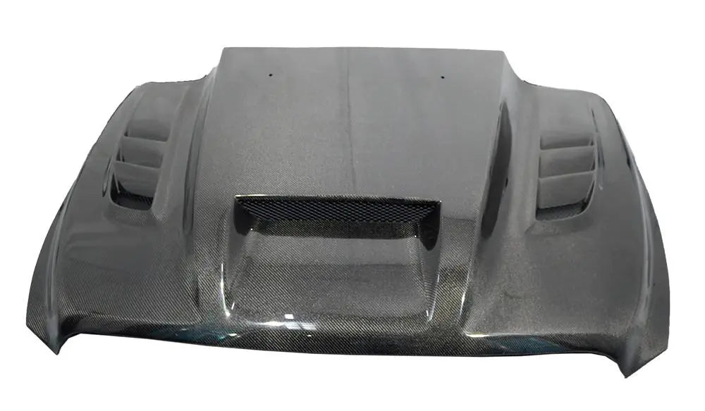 2009-2018 Dodge Ram 1500 2 doors 4 doors VTM Style Carbon Fiber Black Hood-1