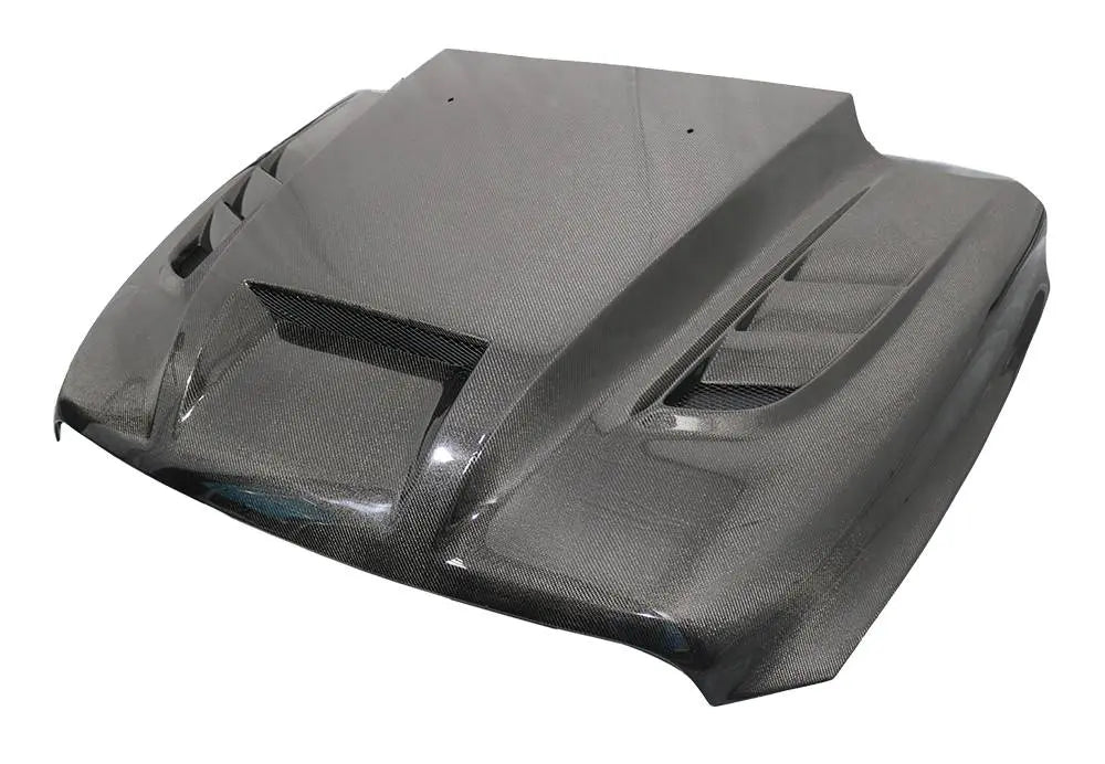 2009-2018 Dodge Ram 1500 2 doors 4 doors VTM Style Carbon Fiber Black Hood-2