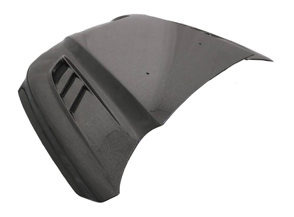2009-2018 Dodge Ram 1500 2 doors 4 doors VTM Style Carbon Fiber Black Hood-3