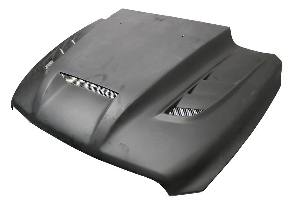 2009-2018 Dodge Ram 1500 2 doors 4 doors VTM Style Fiberglass Reinforced Plastic Hood-1