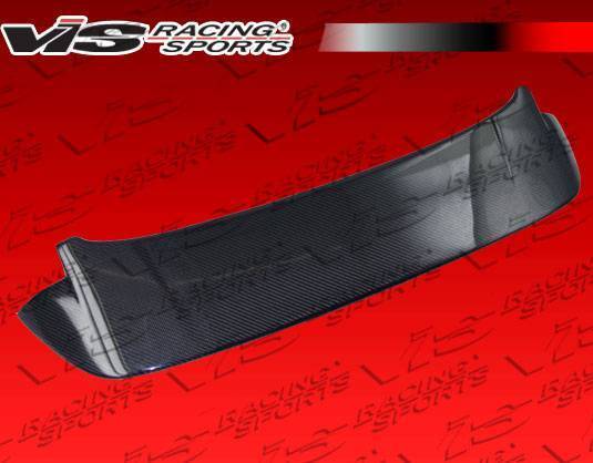 2009-2014 Honda Fit 4 doors Carbon Fiber Black Spoiler-1