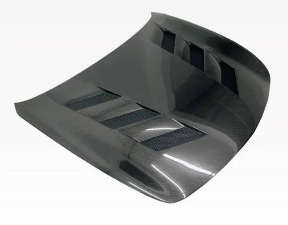 2009-2013 Infiniti G37 4 doors AMS Style Carbon Fiber Black Hood-2
