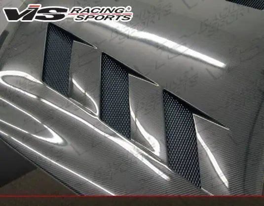 2009-2013 Infiniti G37 4 doors AMS Style Carbon Fiber Black Hood-3