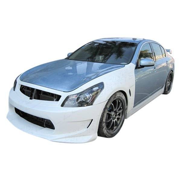 2009-2012 Infiniti G37 4 doors AMS GT Style FRP Primer Front Bumper-1