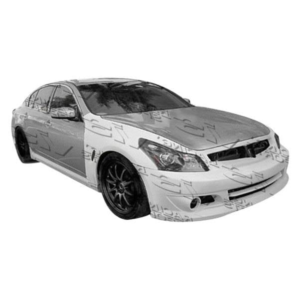 2009-2012 Infiniti G37 4 doors K Speed Style FRP Primer Full Kit-1