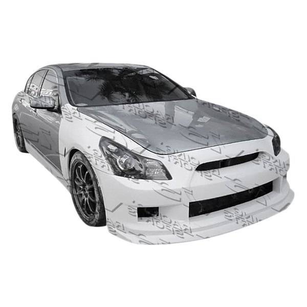 2009-2012 Infiniti G37 4 doors R 35 Style FRP Primer Full Kit-1