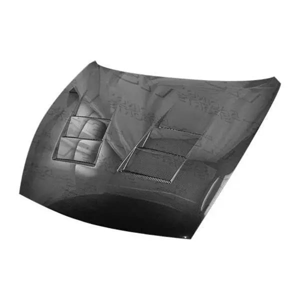 2009-2020 Nissan 370Z 2 doors TERMINATOR Style Carbon Fiber Black Hood-1