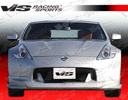 2009-2012 Nissan 370Z 2 doors TECHNO R Style FRP Primer Front Lip-2