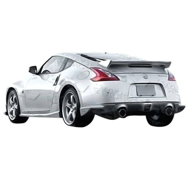 2009-2020 Nissan 370Z 2 doors TECHNO R Style FRP Primer Rear Lip-1