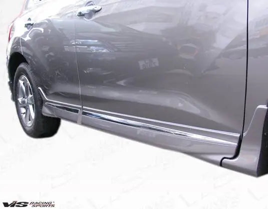 2009-2012 Nissan Murano 4 doors Immuse Style FRP Primer Side Skirts-3