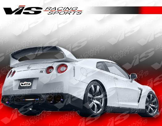 2009-2016 Nissan Skyline R35 2 doors Carbon Fiber Black Spoiler-2