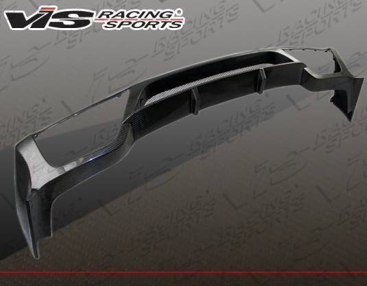 2009-2011 Nissan Skyline R35 GTR 2 doors Carbon Fiber Black Rear Lip-3