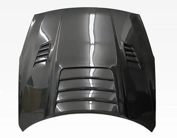 2009-2016 Nissan Skyline R35 GTR 2 doors GT 2 Style Carbon Fiber Black Hood-4