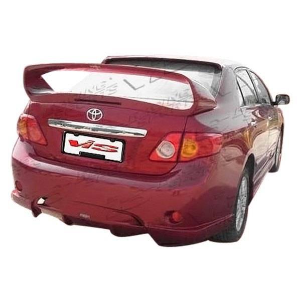 2009-2010 Toyota Corolla 4 doors AMS Style FRP Primer Full Kit-2