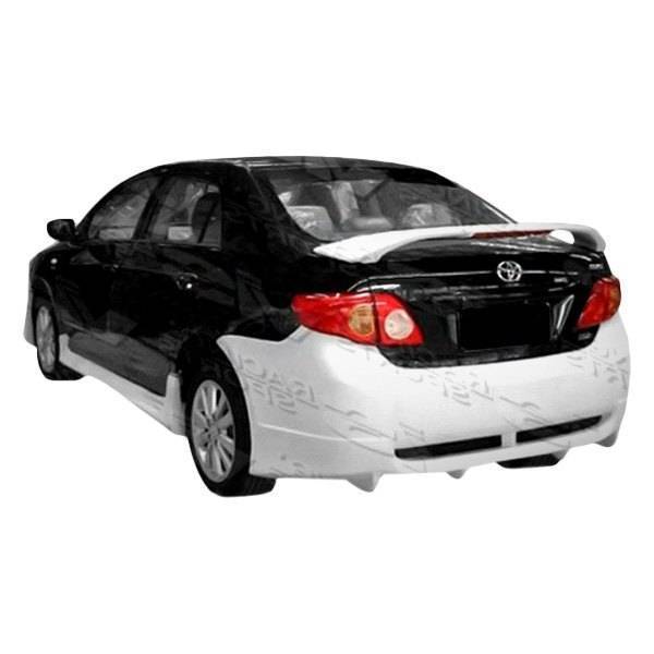 2009-2010 Toyota Corolla 4 doors ICON Style FRP Primer Rear Bumper-1