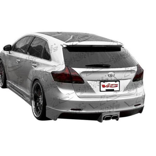 2009-2012 Toyota Venza Venus Style FRP Primer Rear Lip-2