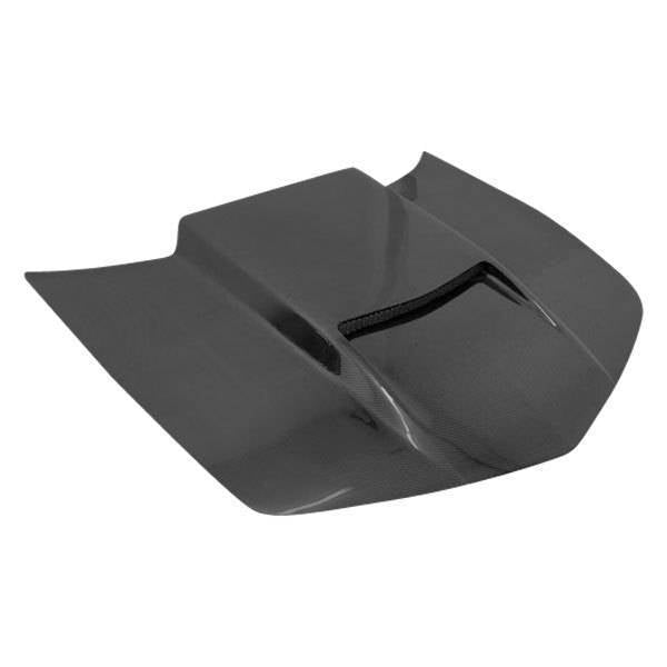 2010-2015 Chevrolet Camaro 2 doors VIPER Style Carbon Fiber Black Hood-1