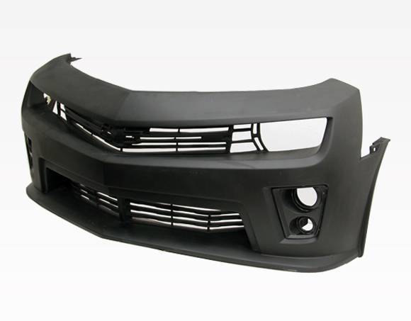 2010-2013 Chevrolet Camaro ZL1 Style FRP Primer Front Bumper-2
