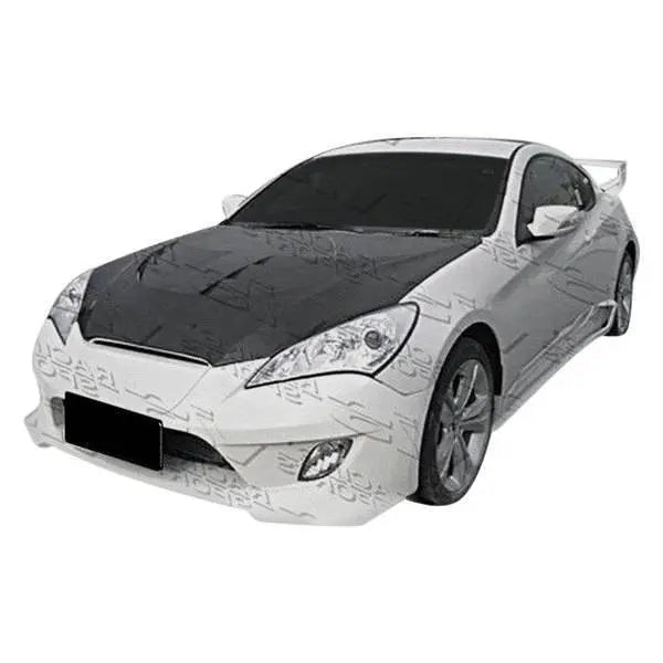 2010-2013 Hyundai Genesis 2 doors FX Style FRP Primer Side Skirts-2