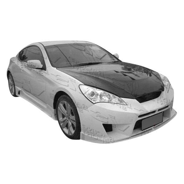 2010-2012 Hyundai Genesis 2 doors GNX Style FRP Primer Full Kit-1