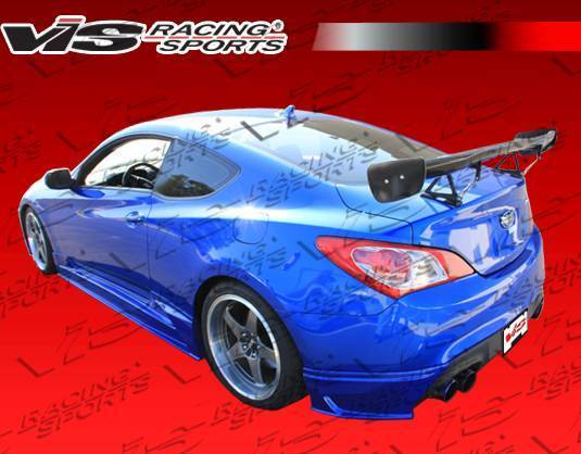 2010-2013 Hyundai Genesis 2 doors FRP Primer Rear Bumper-1