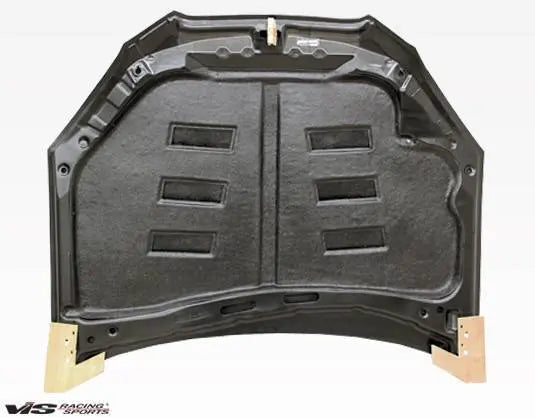 2009-2012 Hyundai Genesis 2 doors TERMINATOR Style Carbon Fiber Black Hood-4