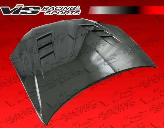 2009-2012 Hyundai Genesis 2 doors TERMINATOR GT Style Carbon Fiber Black Hood-2