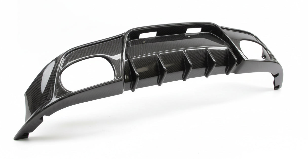 2010-2016 Hyundai Genesis Coupe Vip Carbon Fiber Rear Diffuser