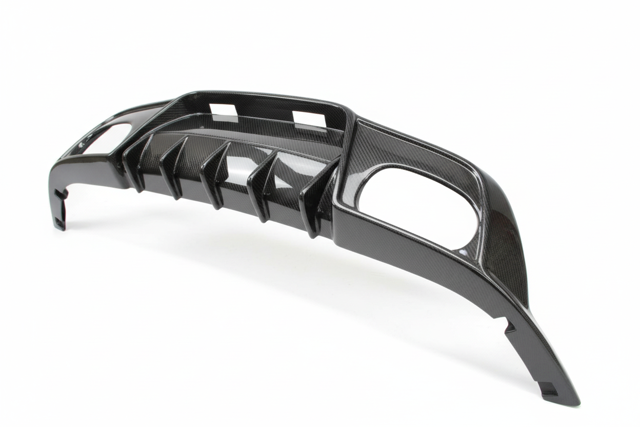 2010-2016 Hyundai Genesis Coupe Vip Carbon Fiber Rear Diffuser