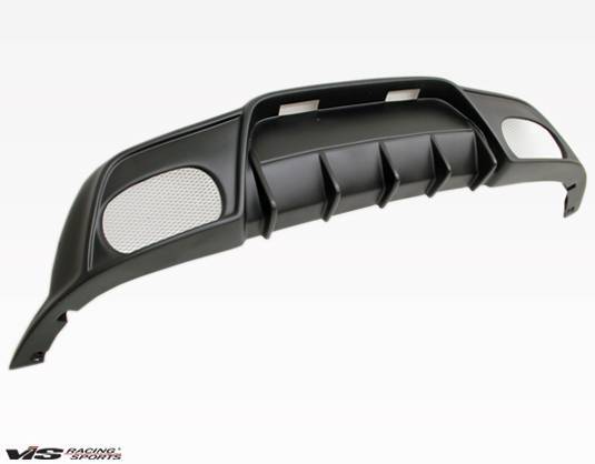 2010-2016 Hyundai Genesis 2 doors FRP Primer Rear Diffuser-1